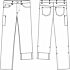 Jeans, 84 cm – 245 g/m², super cool